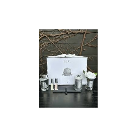 "Côte Noire" Coffret cadeau blanc/argent