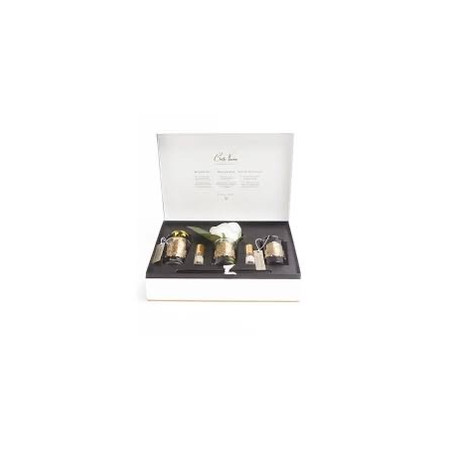 "Côte Noire" Coffret cadeau blanc/argent