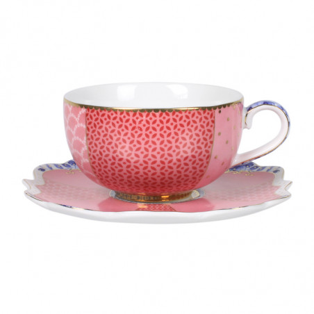 "Pip Studio" 6 tasses à café "Collection Royal color" rose