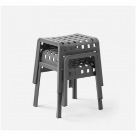 "Nardi" tabouret "Poggio" Anthracite