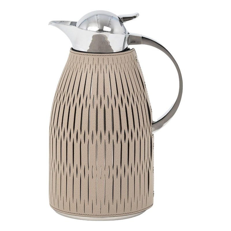 TAGGÖGA pichet isotherme, blanc cassé, 1.6 l