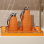 "Pinetti" pichet isotherme 1L "Style Grande"orange