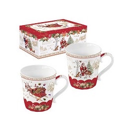 "Easy life" Coffret 2 mugs