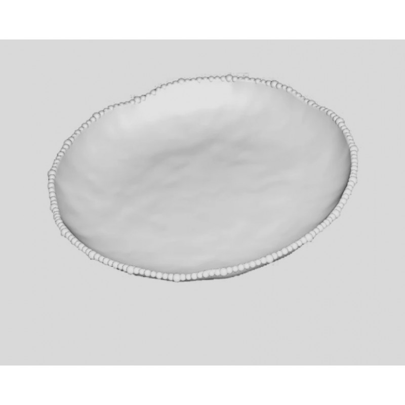 "Baci Milano" Plat Rond 39cm "Joke" blanc "Baci Milano" Plat Rond 39cm "Joke" blanc