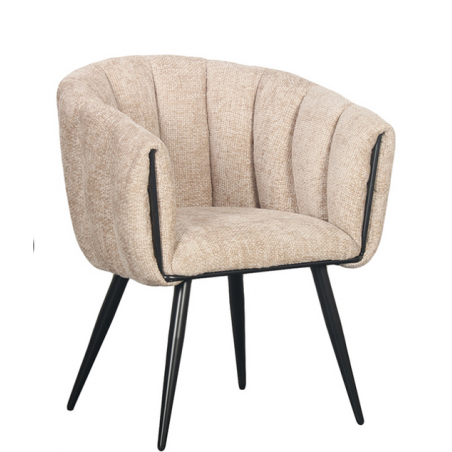Chaise "Breeze" beige