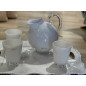 "Baci Milano" 6 verres à eau blanc