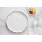 Lot de 2 assiettes en porcelaine "portofino" Lot de 2 assiettes en porcelaine "portofino"