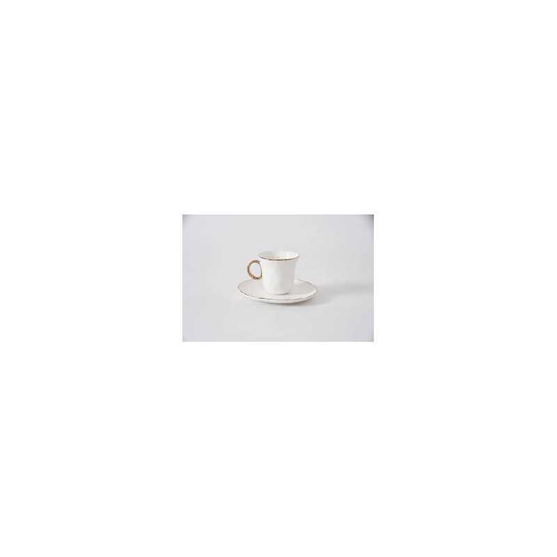 Lot de 2 tasses à café "portofino"