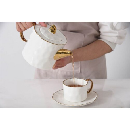 Théière en porcelaine "portofino"