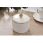Sucrier en porcelaine "portofino"