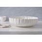 Saladier XL en porcelaine "Mascali Bianca"
