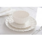 Lot 2 assiettes en porcelaine "Mascali Bianca"