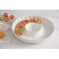 Plat en porcelaine "Mascali Bianca"