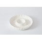 Plat en porcelaine "Mascali Bianca"