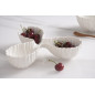 plat trio en porcelaine "Mascali Bianca"