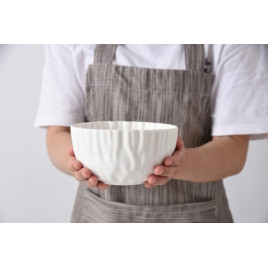 copy of bol en porcelaine "Mascali Bianca" (15cm)
