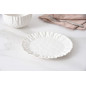 Lot 2 assiettes à dessert en porcelaine "Mascali Bianca"