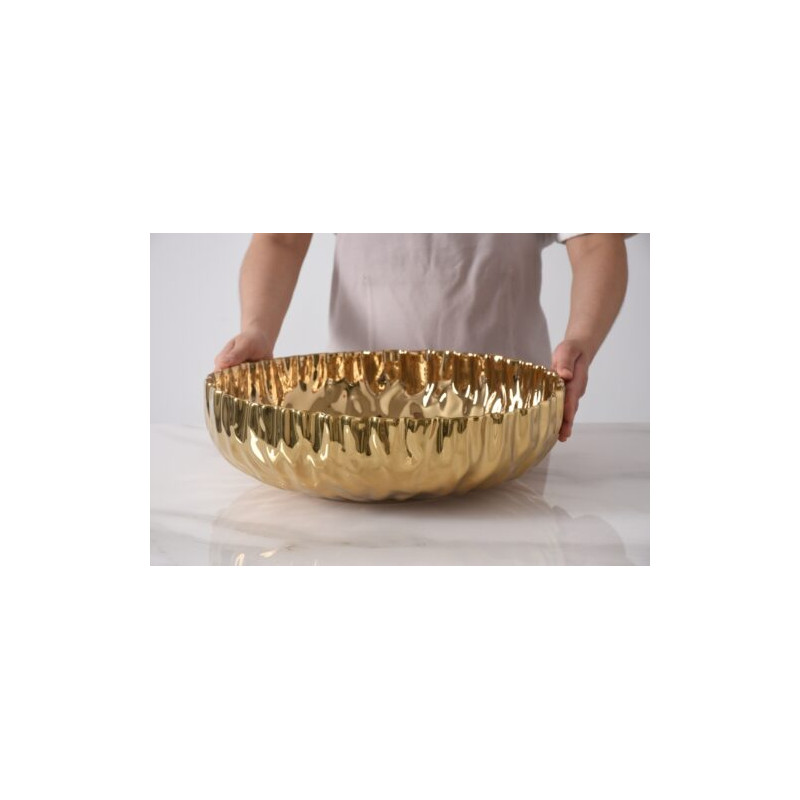 Saladier XL en porcelaine "Mascali D'Oro"