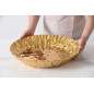 Plat rond en porcelaine "Mascali D'Oro"