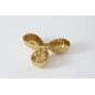plat trio en porcelaine "Mascali D'oro"