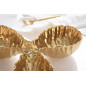 plat trio en porcelaine "Mascali D'oro"