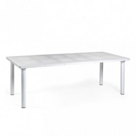 "Nardi"  Salon  blanc (1 table, 4 fauteuils)
