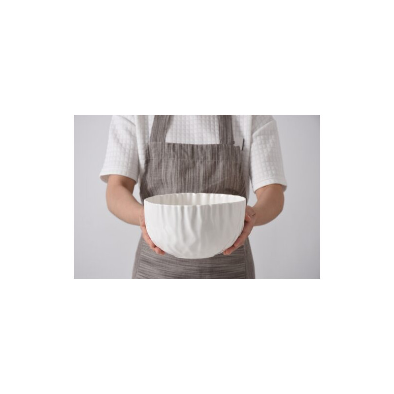 "Pampa Bay" Saladier en porcelaine "Mascali Bianca" (21,6cm) "Pampa Bay" Saladier en porcelaine "Mascali Bianca" (21,6cm)