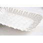 "Pampa Bay" Plat rectangulaire "Deep" S en porcelaine  "Mascali Bianca"