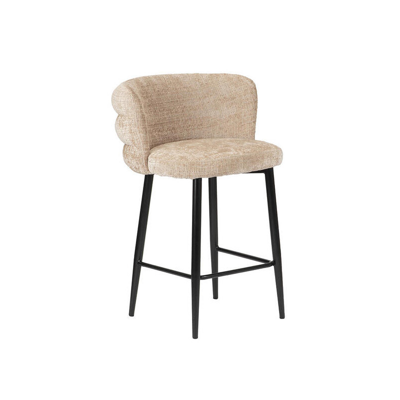 Chaise De Bar Cuisine "Cloud" Crème