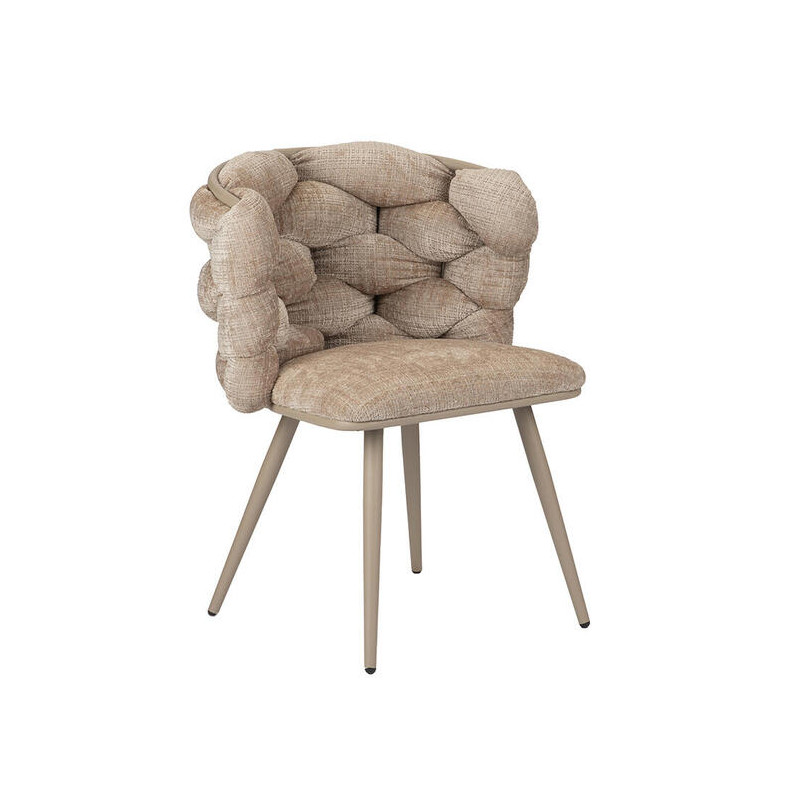 Chaise "Rock" Crème