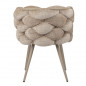 Chaise "Rock" Crème