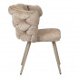Chaise "Rock" Crème
