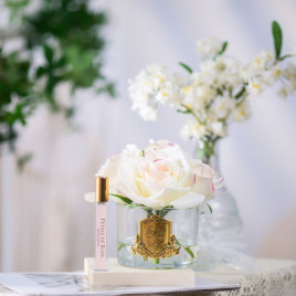 "Côte Noire" Diffuseur "Fives Roses" Rose/argent