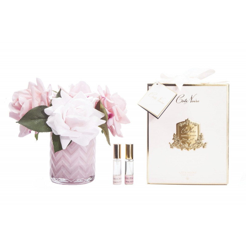 "Côte Noire" Bouquet "Herringbonne" rose "Côte Noire" Bouquet "Herringbonne" rose
