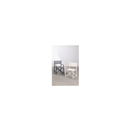 "Jordana" Lot de 2 Fauteuils  Anthracite (Frais de port compris)