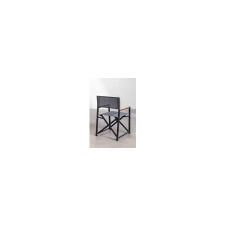 "Jordana" Lot de 2 Fauteuils  Anthracite (Frais de port compris)