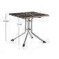 "Kettler" Table "Boulevard" 70x70cm Blanche