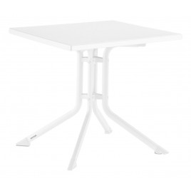 "Kettler" Table "Boulevard" 70x70cm Blanche