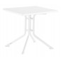 "Kettler" Table "Boulevard" 70x70cm Blanche