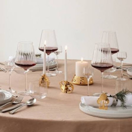 "Georg Jensen" 6 Verres à vin "Bernadotte"