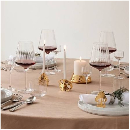 "Georg Jensen" 6 Verres à vin "Bernadotte"