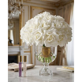 "Côte Noire" Bouquet "Versailles" Blanc/Or