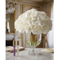 "Côte Noire" Bouquet "Versailles" Blanc/Or "Côte Noire" Bouquet "Versailles" Blanc/Or