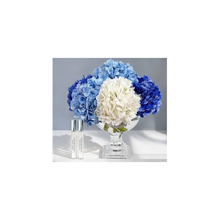 "Côte Noire" Bouquet "hortensia" bleu/blanc Moyen