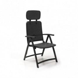 "Nardi" Fauteuil "Acquamarina" anthracite