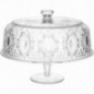 "Baci Milano" Plateau/cloche transparent "Baroque"