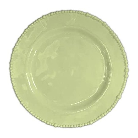 "Baci Milano" 6 assiettes plate verte "Joke"