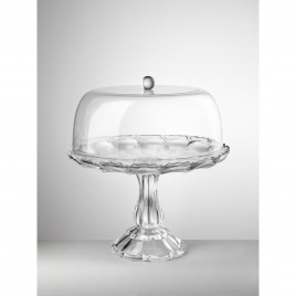 Plat+Cloche "Girasole" transparent Marioluca Guisti