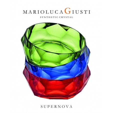 "Marioluca Guisti" Saladier "SUPERNOVA" rouge