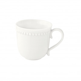 "Easy life" 6 Mugs "TIFFANY" blanc